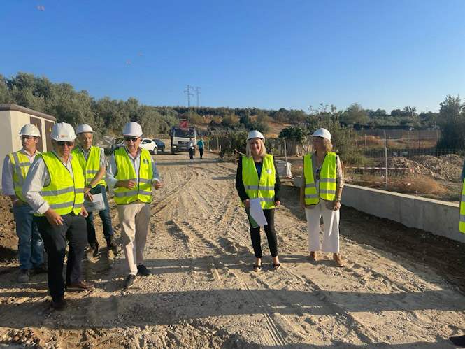 Imagen de la visita a la EDAR (JUNTA)