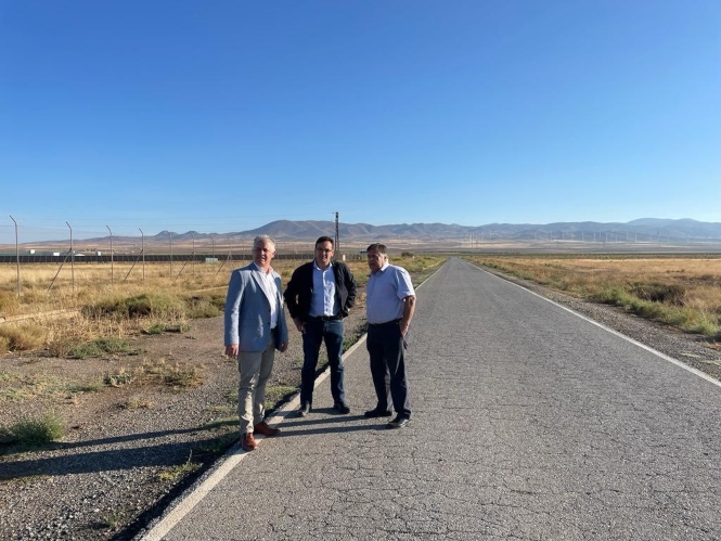 Imagen de la visita a la Carretera de Charches (DIPGRA)
