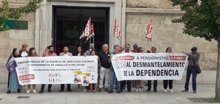 Imagen de la movilización (CCOO) Imagen de la movilización (CCOO)