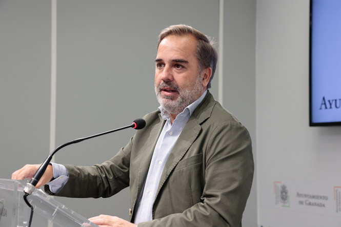 El portavoz del equipo de gobierno, Jacobo Calvo (JAVIER ALGARRA/ AYUNTAMIENTO)