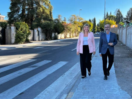 Inmaculada Hernández y Salustiano Ureña en el cortijo del Aire (JUNTA)