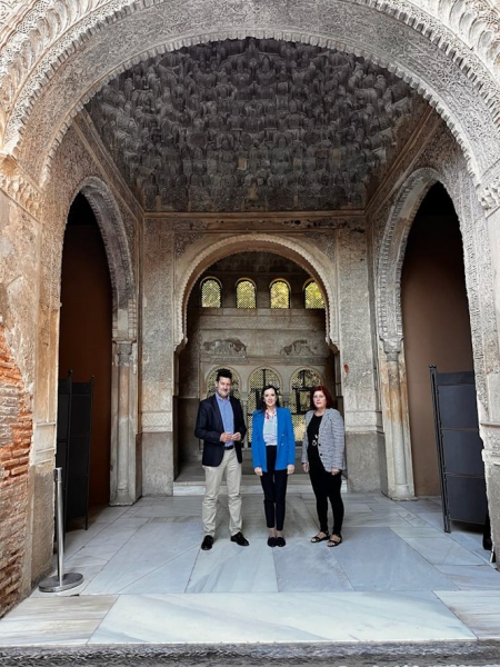 Imagen de la visita al Parador (PSOE) Imagen de la visita al Parador (PSOE)