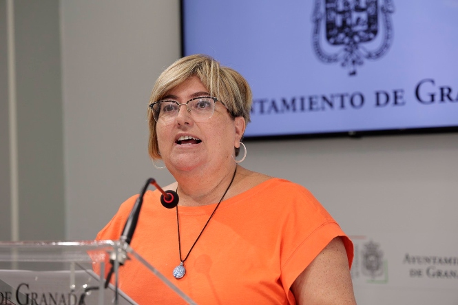 La concejal en el Ayuntamiento de Granada Ana Muñoz (AYUNTAMIENTO)