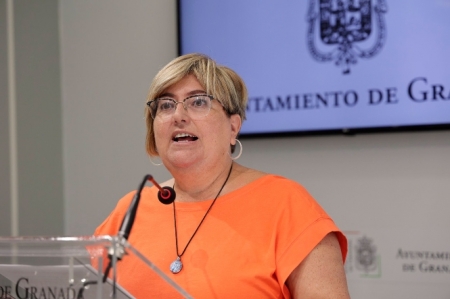 La concejal en el Ayuntamiento de Granada Ana Muñoz (AYUNTAMIENTO)