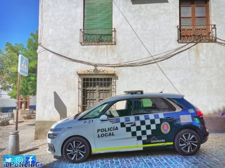 Coche patrulla de Policía Local (TWITTER DE POLICÍA LOCAL)