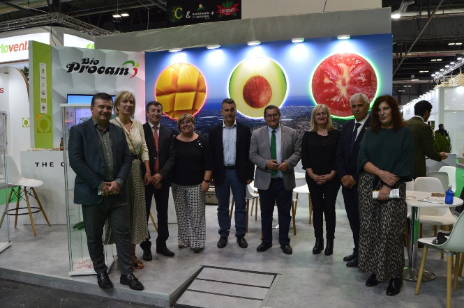 José Entrena en el stan de Bio Procam (BIO PROCAM)