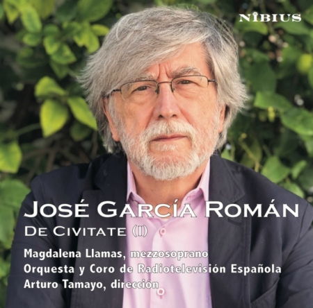 Portada del disco `De Civitate` de José García Román Portada del disco `De Civitate` de José García Román