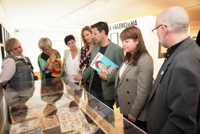 Inauguración de la exposición (SALÓN DEL CÓMIC)