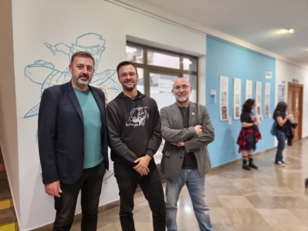 Inauguración de la exposición (SALÓND EL COMIC)