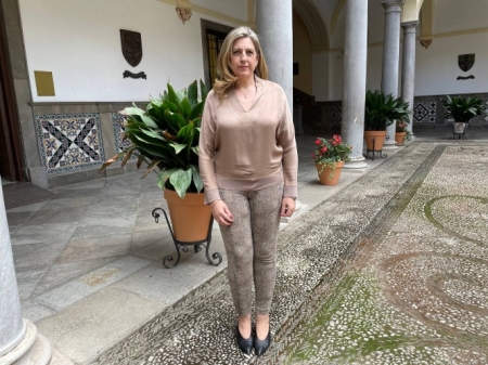 Beatriz Sánchez Agustino, portavoz de VOX en el Ayuntamiento de Granada (VOX)