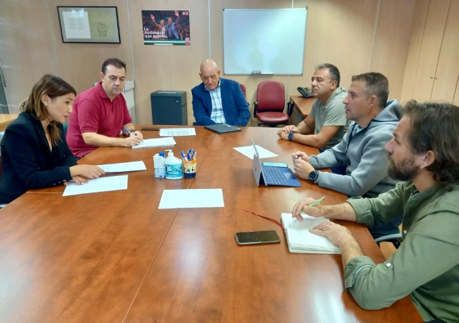 Imagen de la reunión (PSOE) 