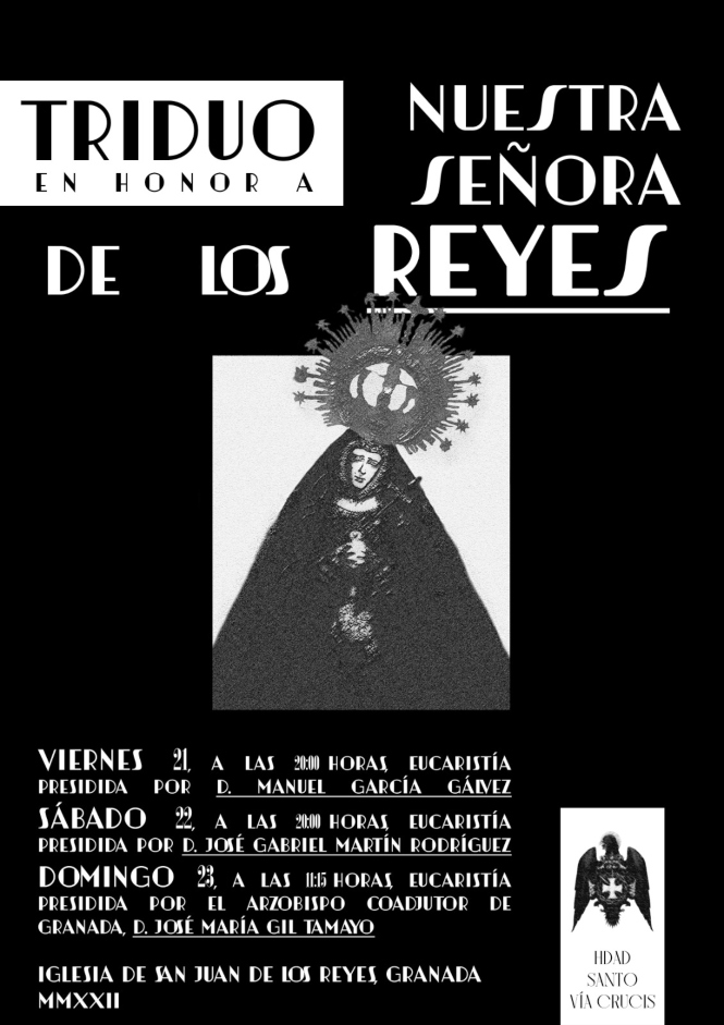 Cartel anunciador (HERMANDAD DEL VIA CRUCIS)