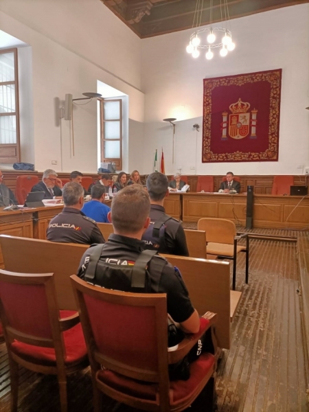 Primera sesion del juicio en la Audiencia de Granada contra el acusado de matar a una joven en el Polígono de Juncaril, en Albolote (EUROPA PRESS)
