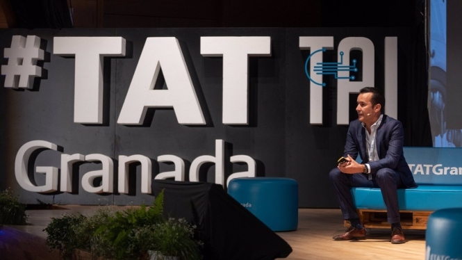 Juanma Blanco Poley, en el TAI 2022 (CANAL SUR) 