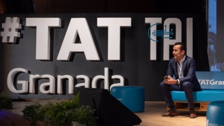 Juanma Blanco Poley, en el TAI 2022 (CANAL SUR) 