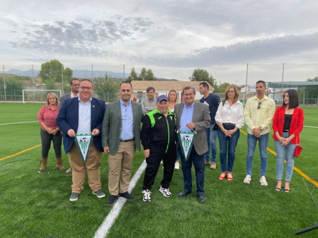 Estreno del césped artificial del `Sntonio Ballesteros` (DIPUTACIÓN) Estreno del césped artificial del `Sntonio Ballesteros` (DIPUTACIÓN)