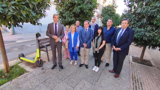 Imagen de la visita a la Plaza de las Palomas (PP)