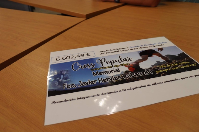 Donación al área de Oncología del Hospital Virgen de las Nieves (JUNTA DE ANDALUCÍA) 