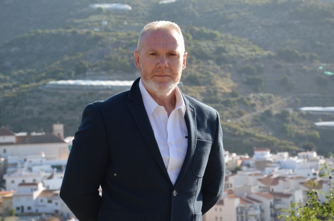 El portavoz de Vox en el Ayuntamiento de Ítrabo, Antonio Jiménez (VOX)