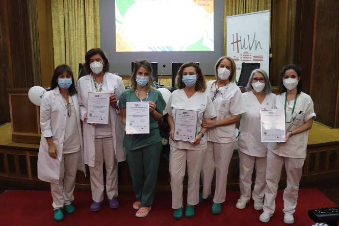 Enfermeras que lideran las guías de excelencia (HOSPITAL VIRGEN DE LAS NIEVES)