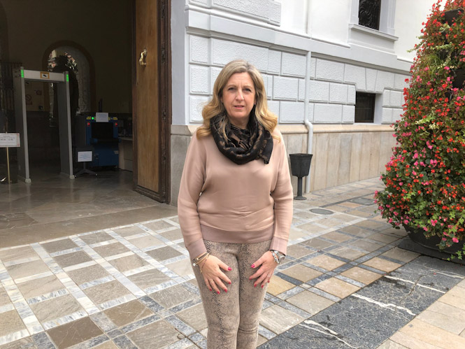 La concejal de Vox en el Ayuntamiento de Granada, Beatriz Sánchez (VOX)