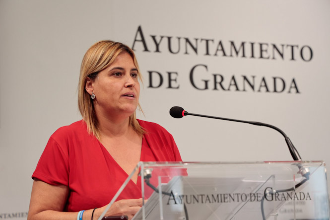 La concejal de Derechos Sociales de Granada, Nuria Gutiérrez, en imagen de archivo (AYUNTAMIENTO)