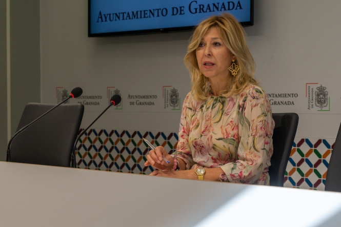 La concejal del PP en el Ayuntamiento de Granada, Pepa Rubia (PP)
