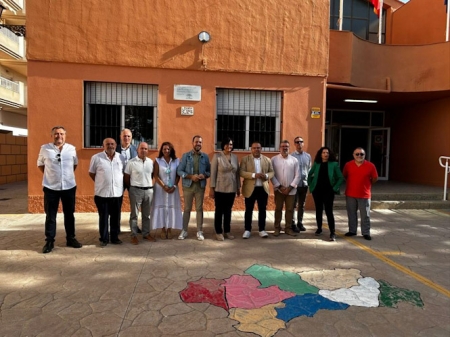 Imagen de la visita al CEIP Las Gaviotas (JUNTA)