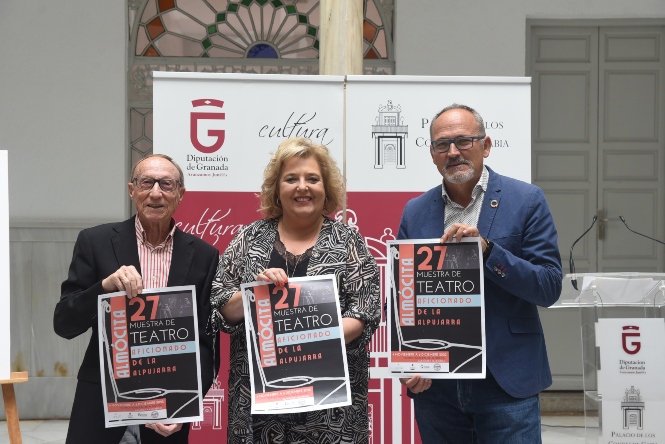 Presentación de la muestra de teatro (A. AMAYA / DIPGRA)