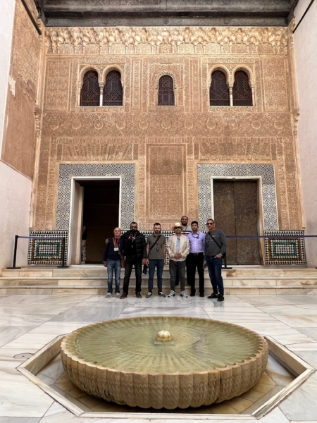 Visita de los emisarios de Arabia Saudí (AYTO. GRANADA)