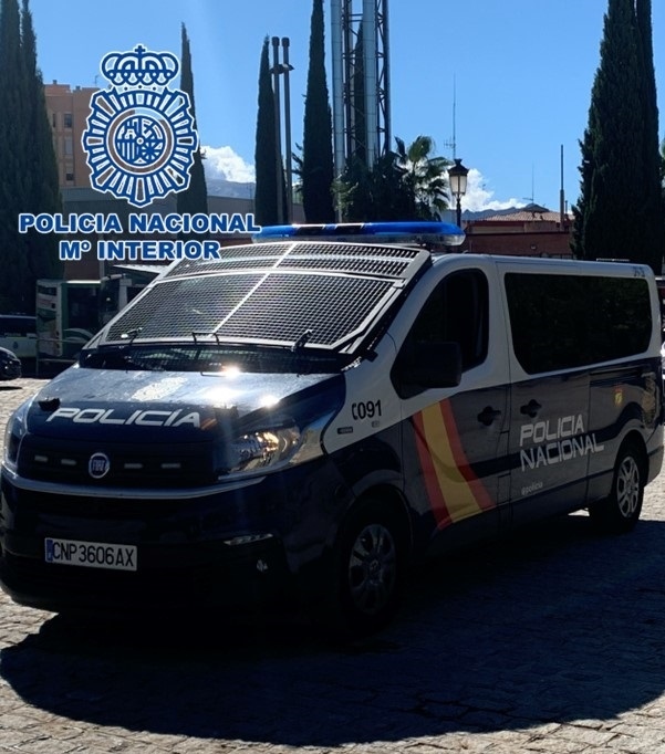 Imagen de un furgon policial (POLICIA NACIONAL)
