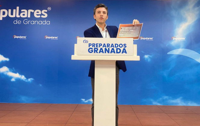 El Secretario General del PP, Jorge Saavedra (PP)