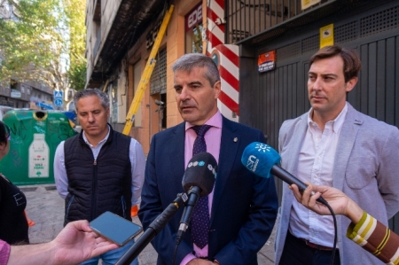 El portavoz del PP en el Ayuntamiento de Granada, César Díaz (PP) 