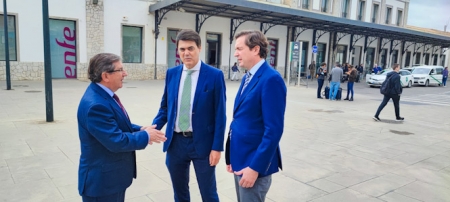 Luis González, Carlos Rojas y Pablo Hispan (PP)