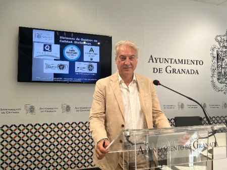 El concejal de deportes , José Antonio Huertas (AYTO. GRANADA)