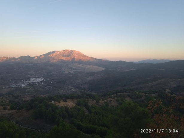 Lugar del incendio (INFOCA)