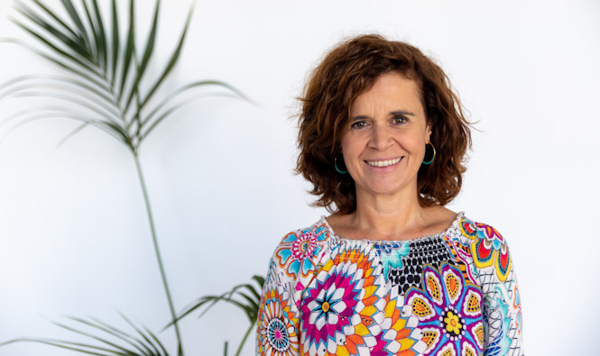 La presidenta de Más País Andalucía, Esperanza Gómez (MAS PAÍS)