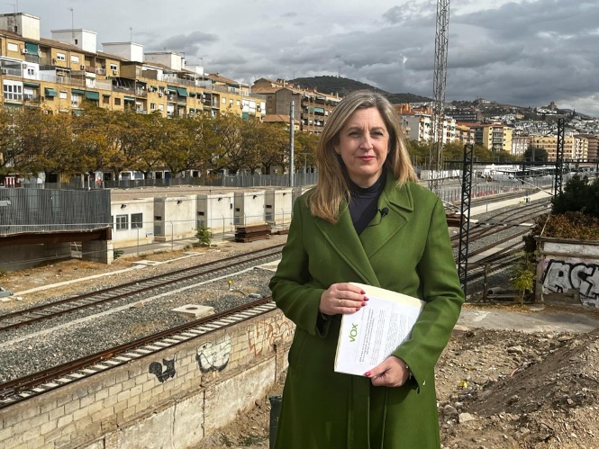 La concejal de VOX en el Ayuntamiento de Granada, Beatriz Sánchez (VOX) 