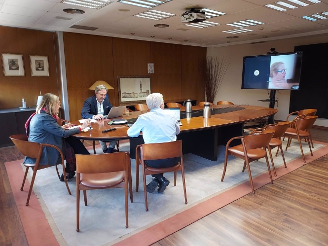 Reunión telemática en Acuaes para las conducciones de Rules (SUBDELEGACIÓN DEL GOBIERNO EN GRANADA)