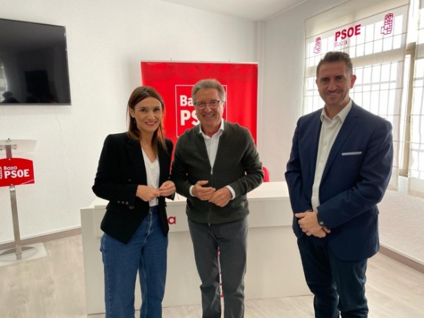 Imagen de la visita a Baza (PSOE) Imagen de la visita a Baza (PSOE)