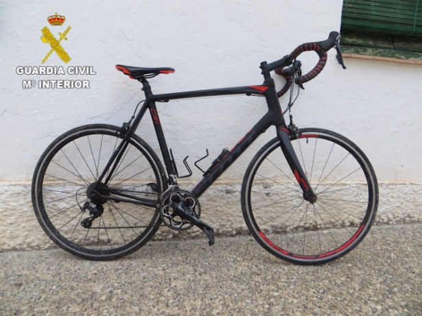 Bicicleta recuperada tras un robo (GUARDIA CIVIL)