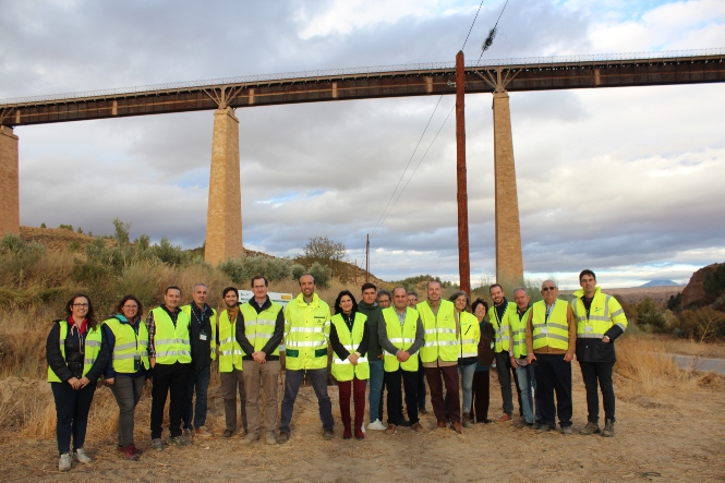 Imagen de la visita al puente de Anchurón (SUBDELEGACIÓN) 