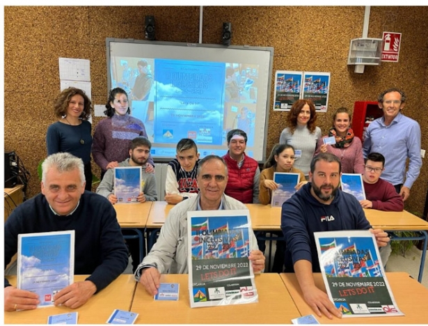 Presentación de las olimpiadas inclusivas (IES ALFAGUARA)