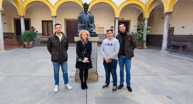 Imagen de la visita al Hospital Real (PP)