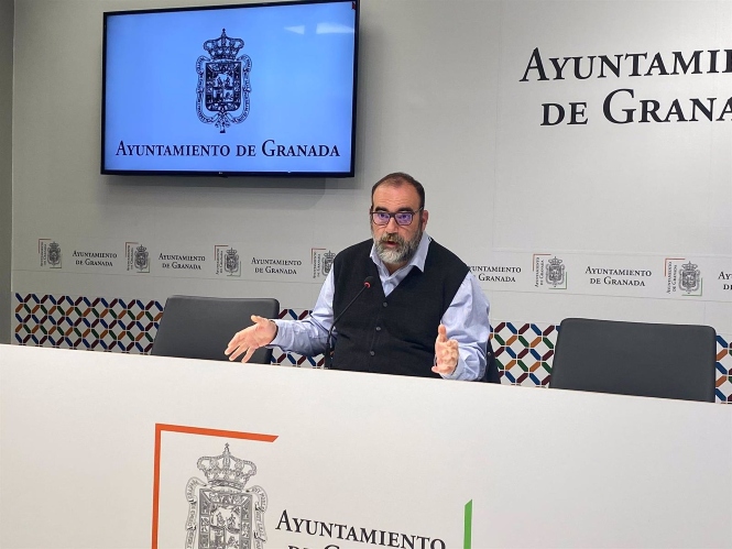 Francisco Puentedura, en rueda de prensa (UP)