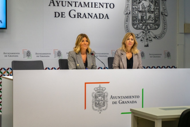 Eva Martín y Pepa Rubia en Rueda de prensa (PP)
