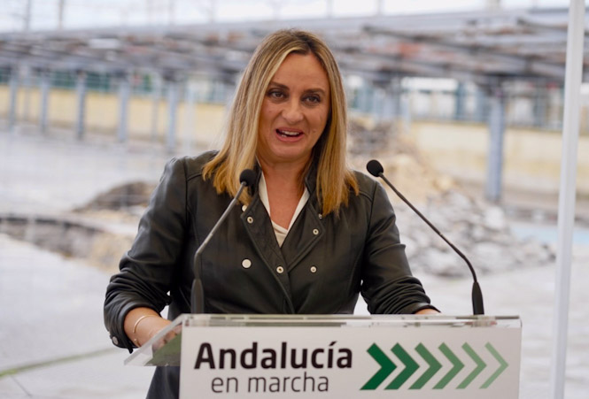 Imagen de archivo de la consejera de Fomento, Articulación del Territorio y Vivienda, Marifrán Carazo (EDUARDO BRIONES/EUROPA PRESS)