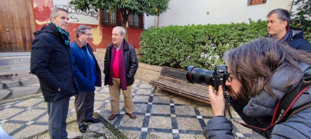 Imagen de la visita a la Calle Elvira (PP)
