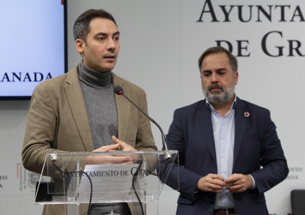 Eduardo Castillo en rueda de prensa (AYUNTAMIENTO GRANADA)