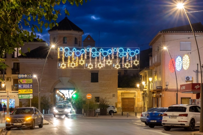 Iluminación navideñaben Santa Fe (AYTO. SANTA FE) 